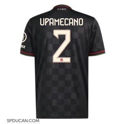 Muški Nogometni Dres Bayern Munich Dayot Upamecano #2 Rezervni 2025-26 Kratak Rukav Muški Nogometni Dres Bayern Munich Dayot Upamecano #2 Rezervni 2025-26 Kratak Rukav